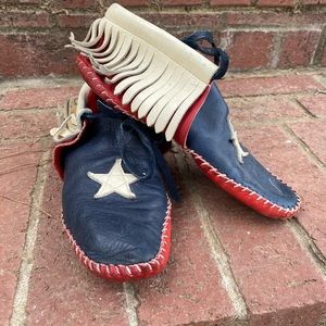 Handmade vintage moccasins